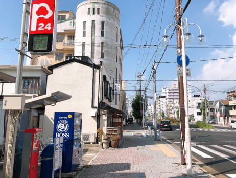 県道21号線(ふぐ三木松 の前)